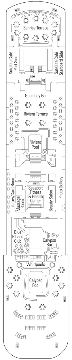 MSC Melody Deck Plans