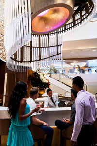 Couple in Atrium Bar