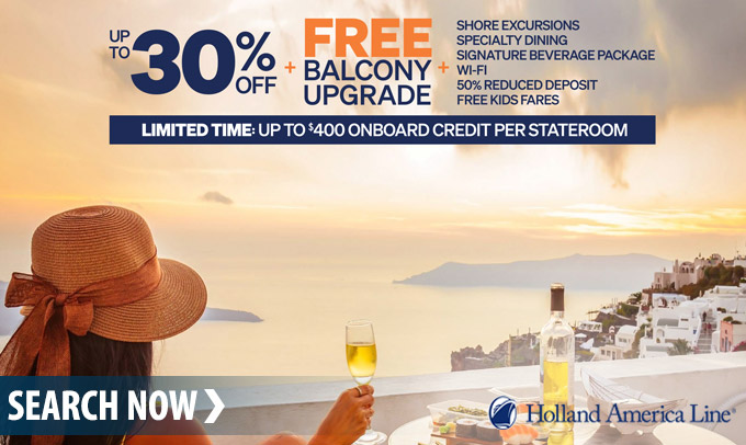 Holland America Offer