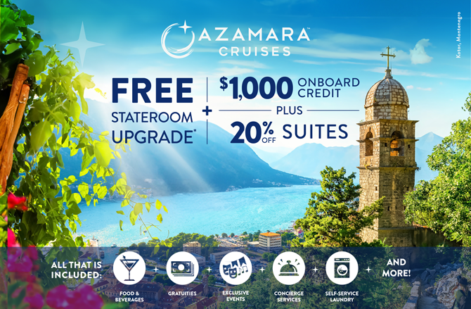 Azamara's May Flash Sale Offer