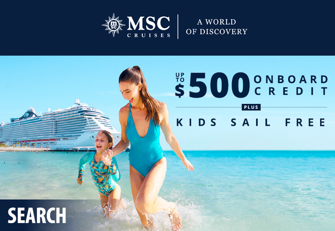 MSC - Onboard Credit Offer!