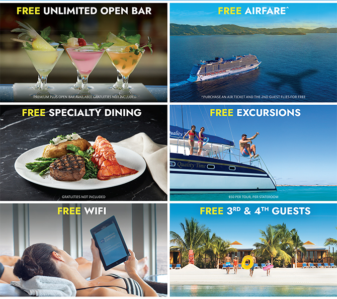 Cruise Norwegian, Get More Free - 35% Off All Cruise Fares!