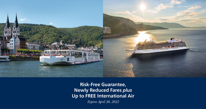 Viking Cruises Risk-Free Guarantee. Book Now! Plan your Voyage Risk Free. Expires June 30, 2021.