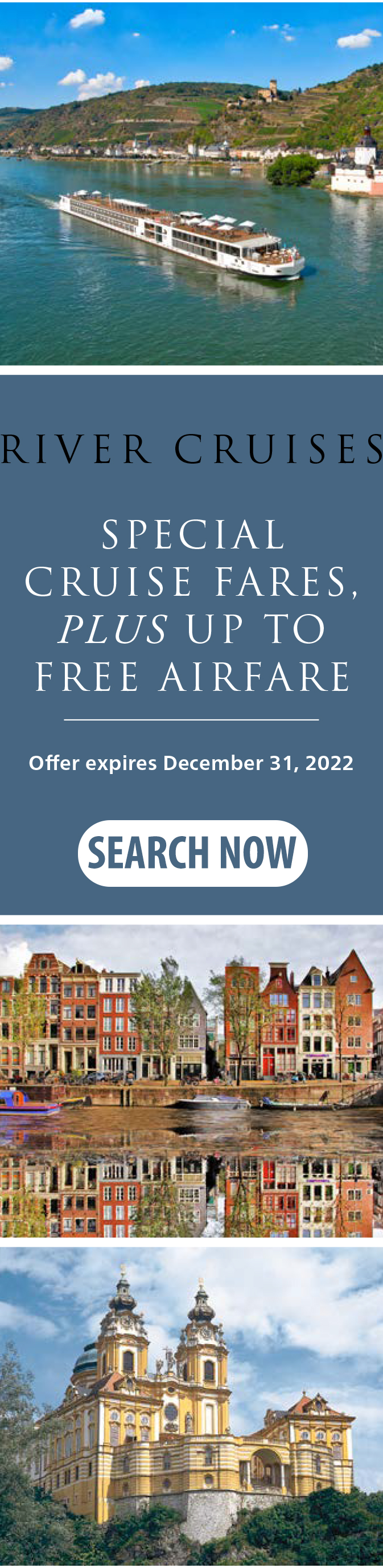 Cruise + Air Savings PLUS Onboard Credit on Viking Cruises!