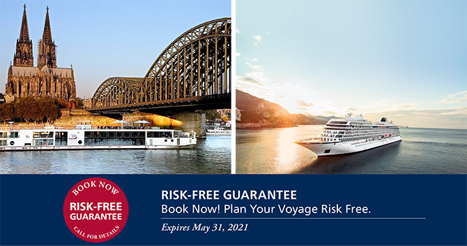 Viking Cruises Risk-Free Guarantee. Book Now! Plan your Voyage Risk Free. Expires May 31, 2021.