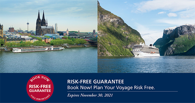 Viking Cruises Risk-Free Guarantee. Book Now! Plan your Voyage Risk Free. Expires June 30, 2021.