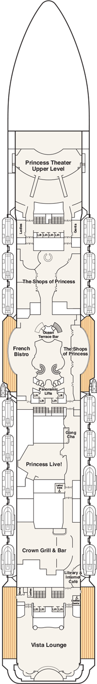Majestic Princess Deck Plans