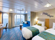 Ultra Spacious Ocean View Stateroom with Large Balcony