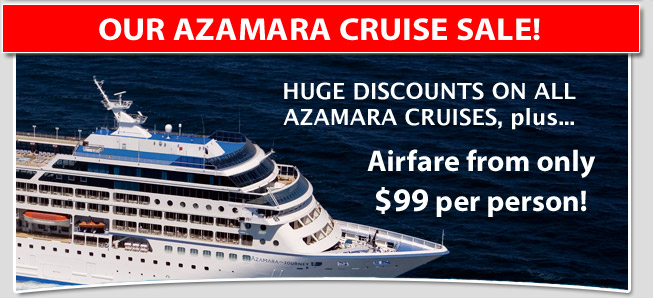 Azamara Cruise Sale