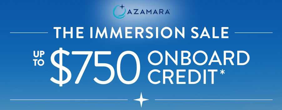 Azamara Club Cruises - OBC Offer!