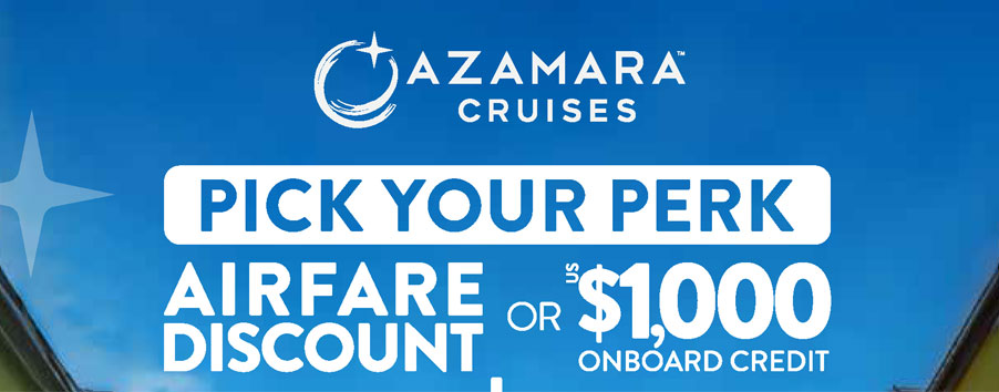 Azamara Club Cruises - Onboard Credit Offer!