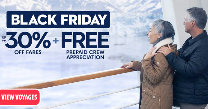 Holland America Black Friday/Cyber Monday Offer