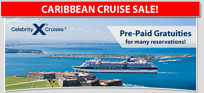 Celebrity Caribbean Cruise Sale