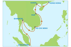 14-Night Asian Allure North or Southbound