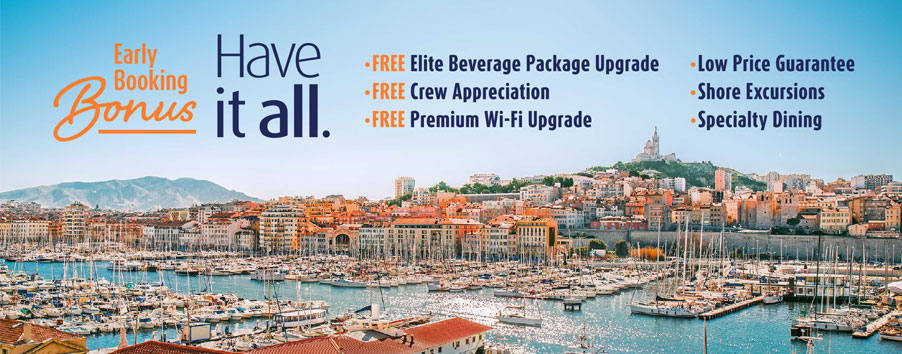 Holland American Cruise Line - Have It All Early Booking Bonus!