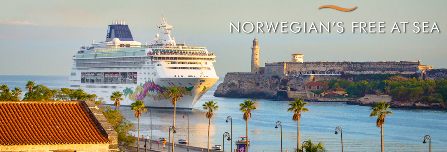 Norwegian's Free At Sea, 2025 Offer-Choose From 5 Great Offers!