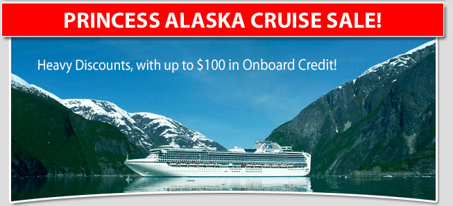 Princess Alaska Cruise Sale