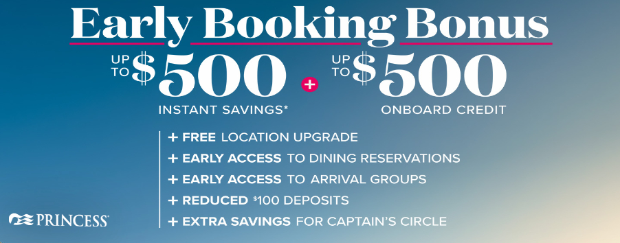 Princess Cruises - Europe Early Booking Offer!