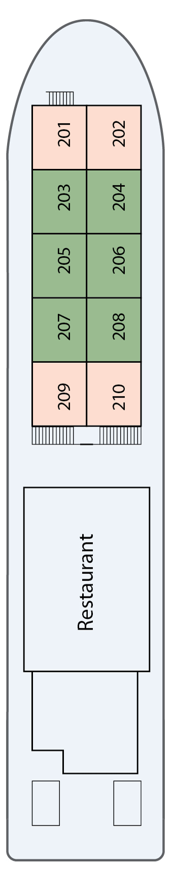 River Saigon Deck Plans