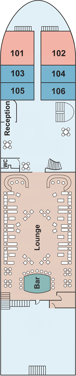 Royal Lily Deck Plans